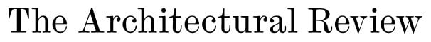 Architectural Review -lehden logo
