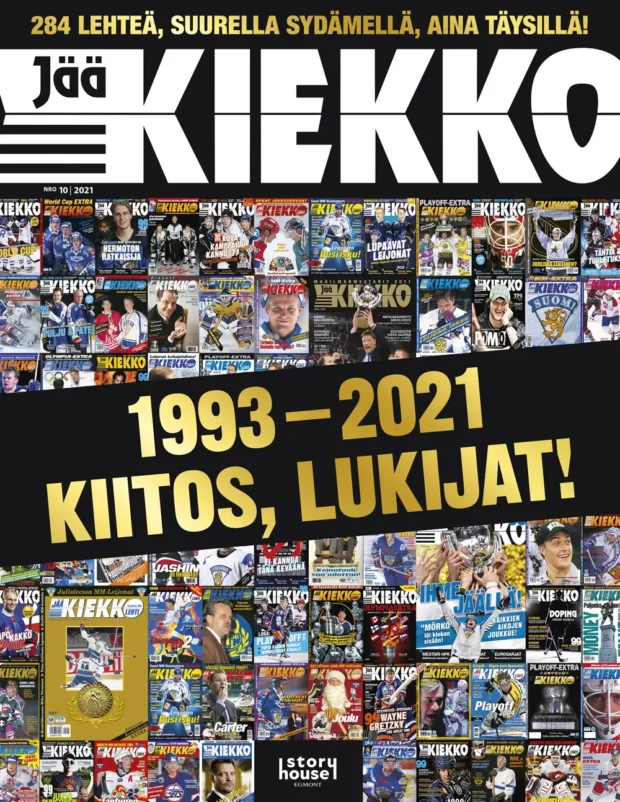 Jääkiekkolehti ilmestyi vuosina 1993–2021